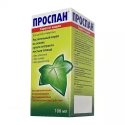 Проспан сироп от кашля флакон 100мл фото